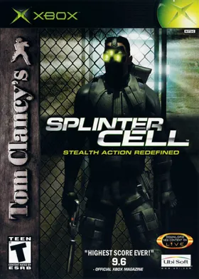 Tom Clancys Splinter Cell (USA) box cover front